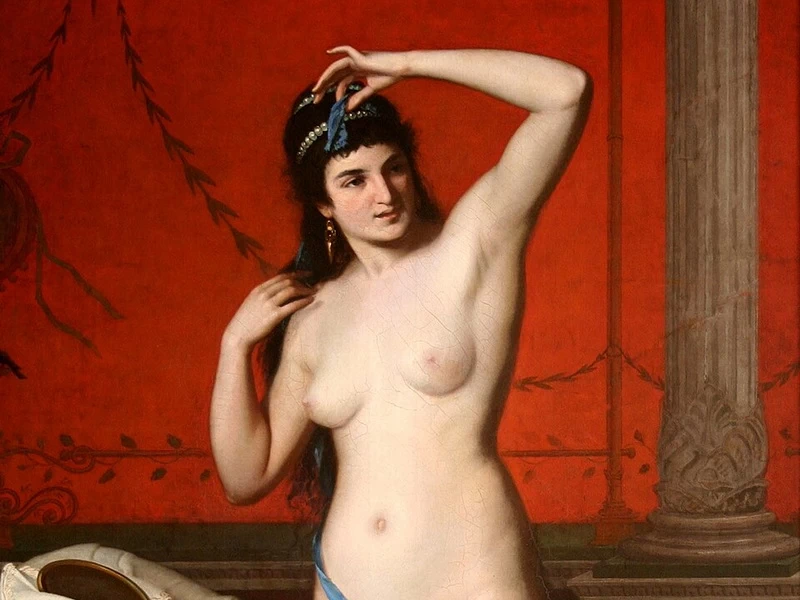 1840-João Zeferino da Costa - Donna pompeiana - Museu Nacional de Belas Artes
